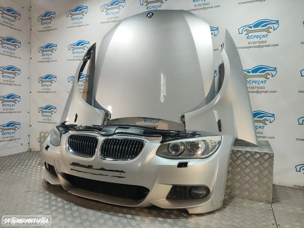 .Frente completa BMW serie 3 E92 Coupe E93 Cabrio Pack M LCI Óticas Bi Xenon Diesel - 2