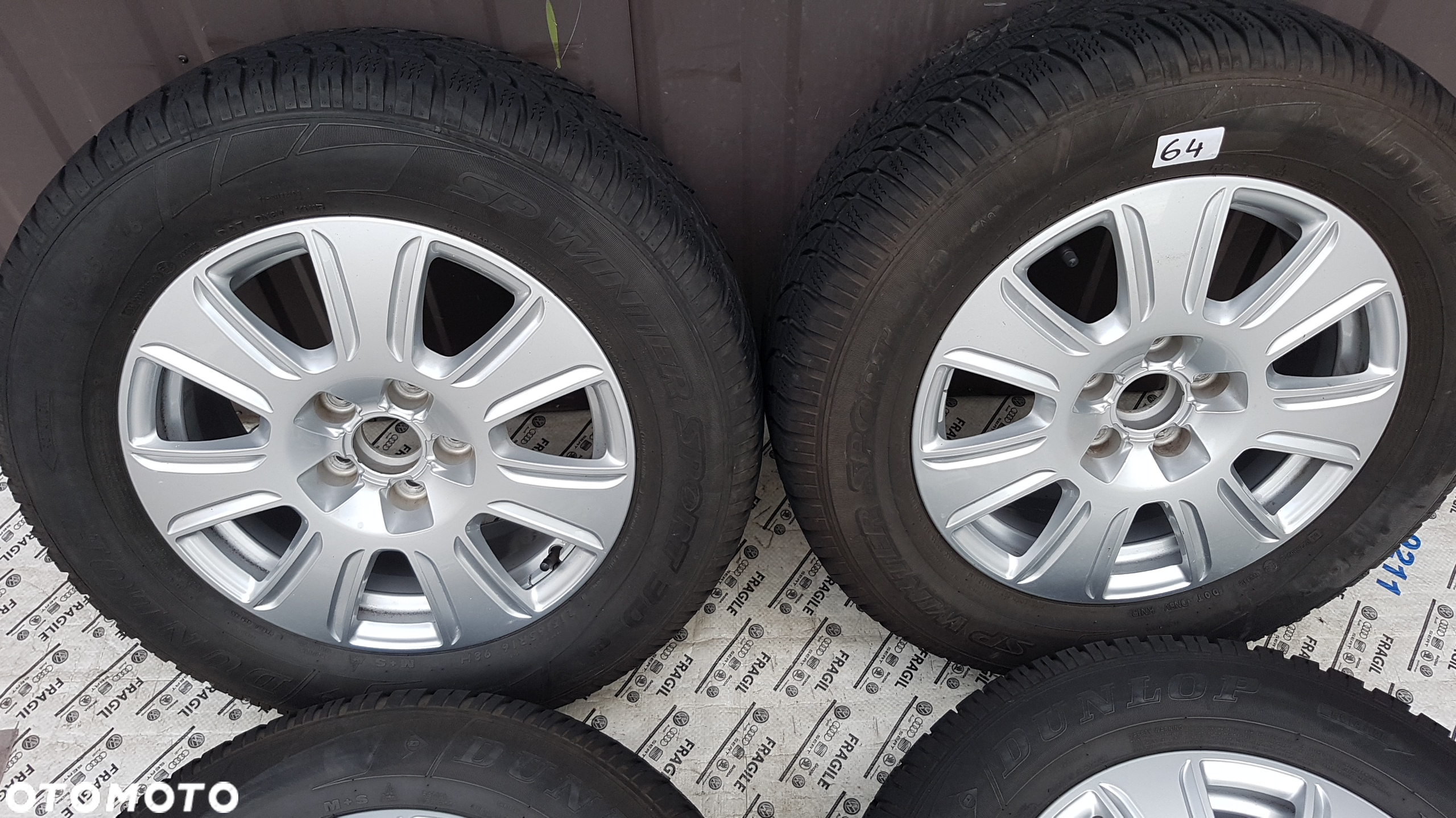 KOŁA VW TIGUAN T-Roc AUDI Q3 Q2 SKODA KARQ SEAT ATECA 5X112 215/65R16 - 3