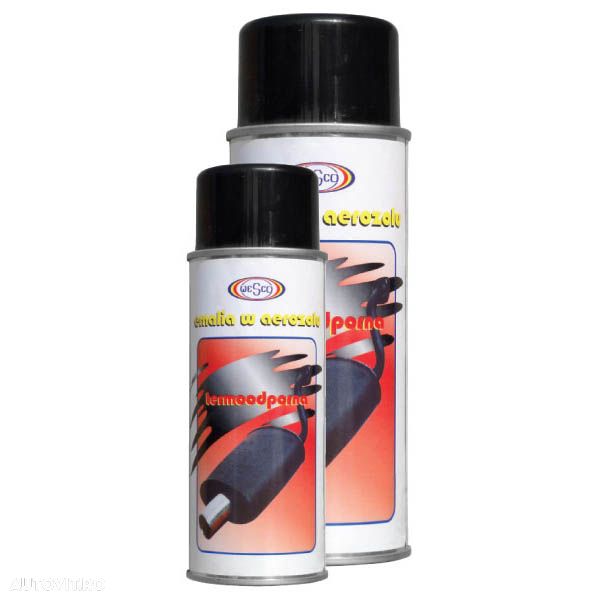 Spray vopsea termorezistenta silver , argintiu 400ml - 1