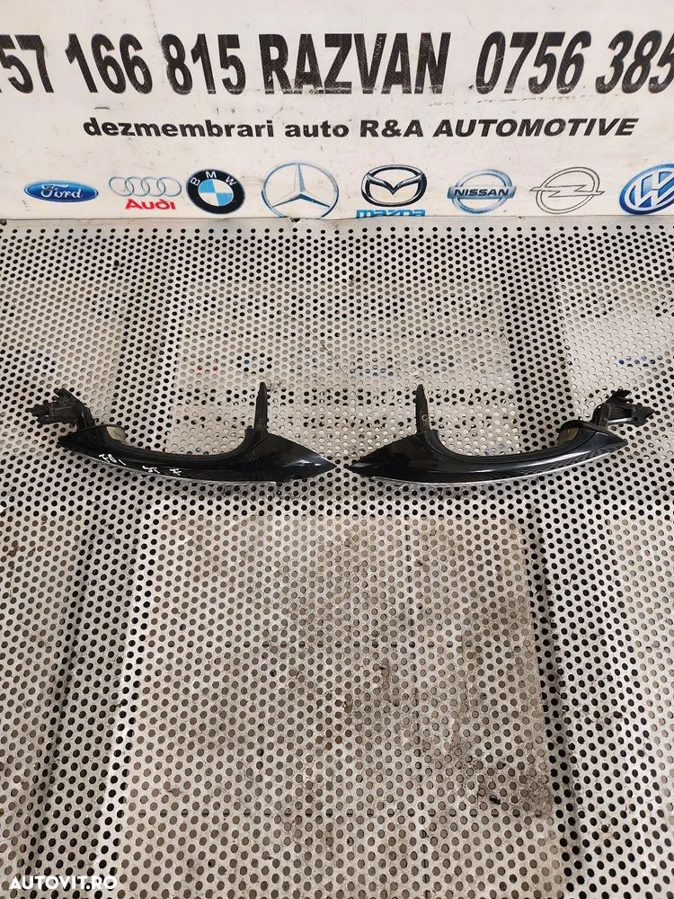 Manere Maner Usa Exterior Bmw Seria 7 F01 F02 F03 F04 Cu Lumini Ambientale Volan Stanga Dezmembrez - 3