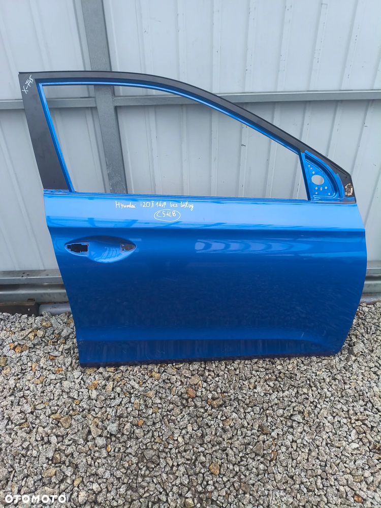 HYUNDAI I20 II 14R- DRZWI PRAWE PRZEDNIE POZNAŃ GIEŁDA X745 - 1