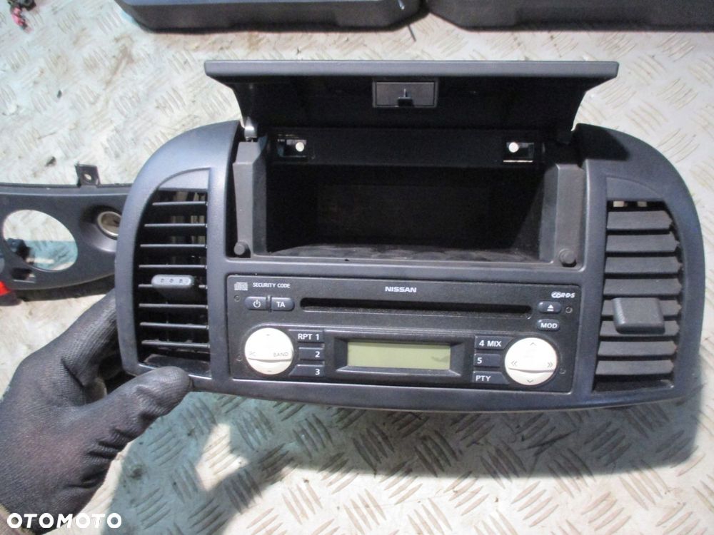 PANEL RADIO CD NISSAN MICRA K12 03- - 2