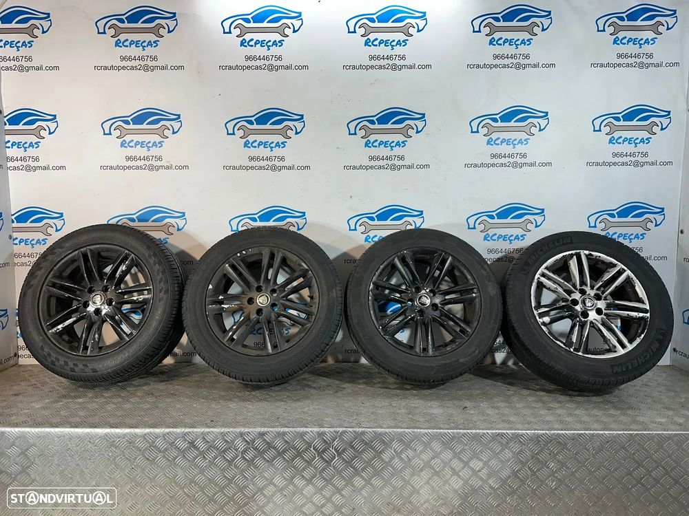 .Conjunto Jantes 17 Originais Jaguar XF X250 CX23-DB 7.5J ET49 5x108 - 2