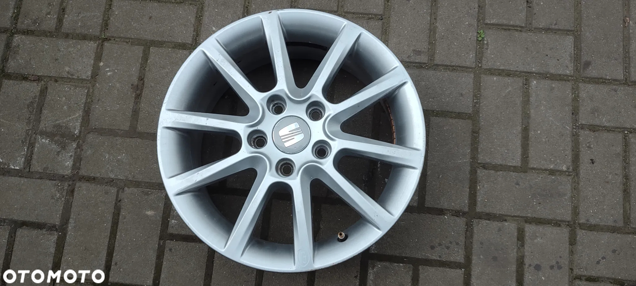 FELGI ALUMINIOWE 5x112 6.5JX16 CALI ET50 SEAT ALTEA TOLEDO LEON VW AUDI SKODA KOMPLET 4 SZTUKI - 4