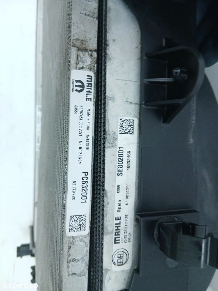 Chłodnica chłodnice intercooler wentylator zestaw komplet Fiat Ducato 2.2 2021- - 4