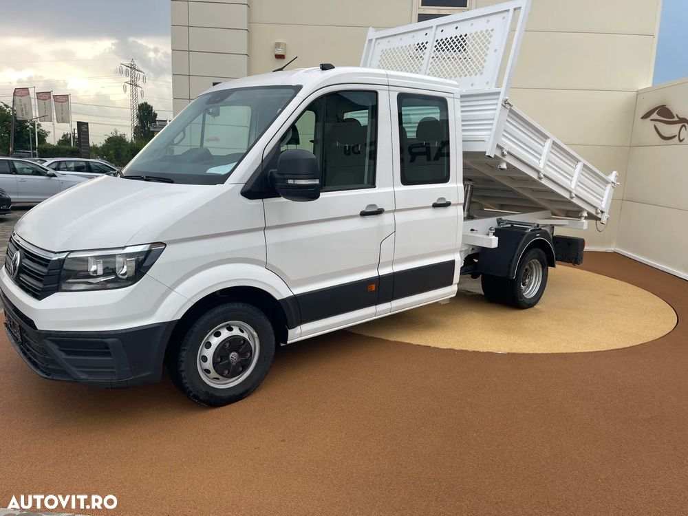 Volkswagen Crafter Doka 6LOCURI  PUNTE DUBLA  BASCULABIL - 8