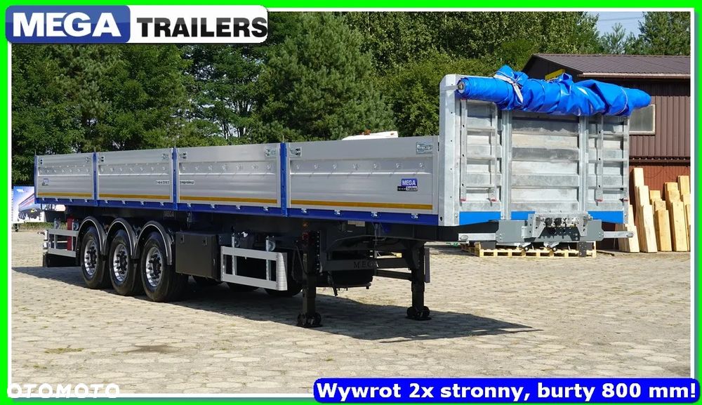 Mega 25 m³ wywrotka - platforma, 2-stronna, HARDOX 450 !!! - 13