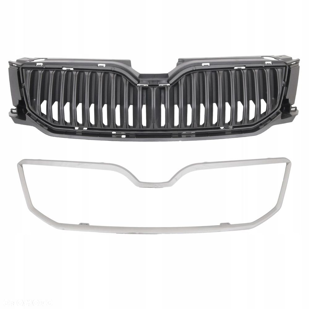 Atrapa Grill Kratka Przód Skoda Octavia III 3 5e - 1
