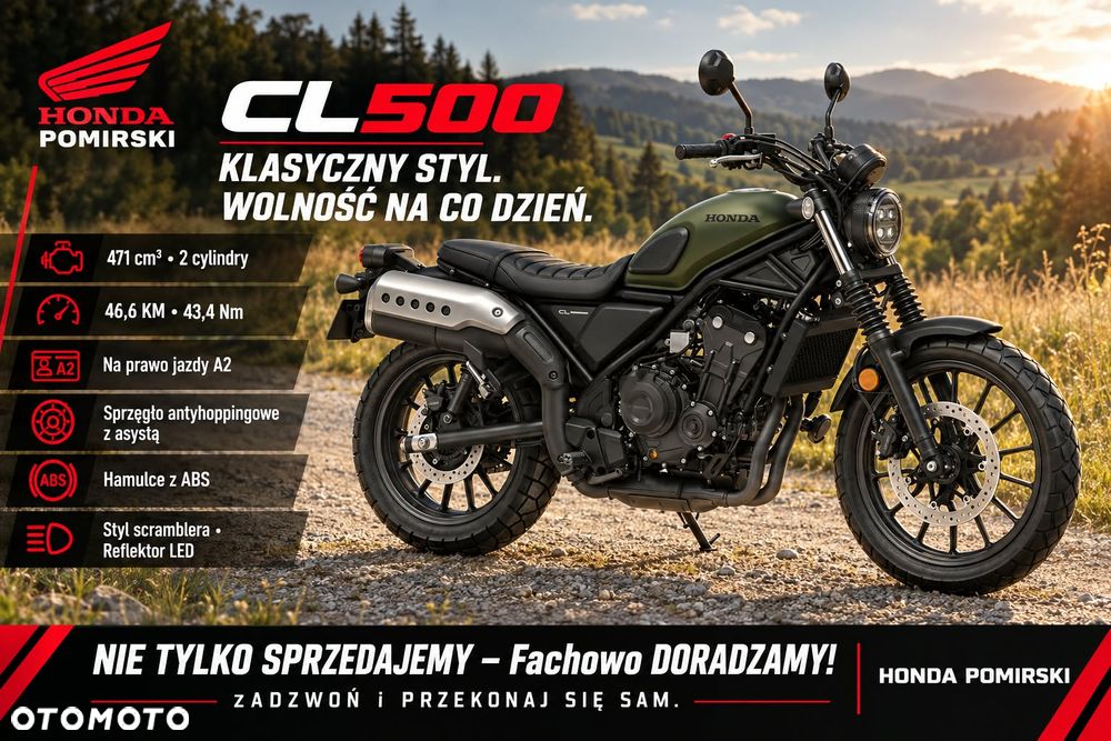 Nowy Honda CL 2026 - 25 900 PLN - Otomoto.pl