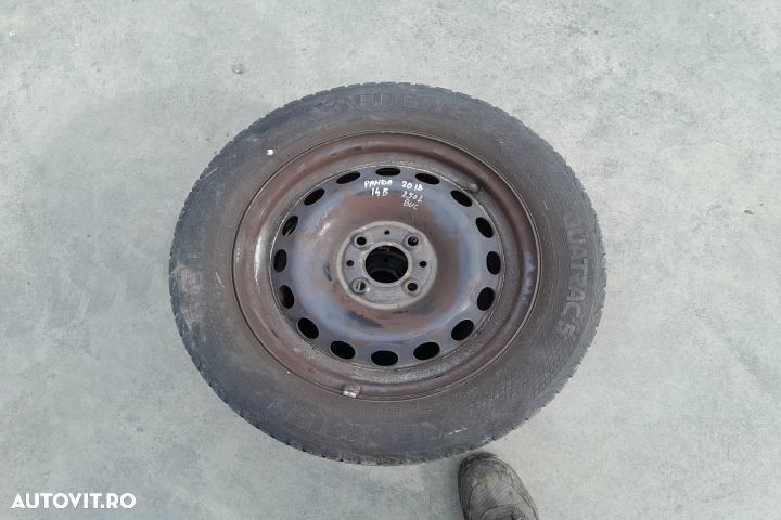 JANTA TABLA CU ANVELOPA  175 / B5 R14 175 / B5 R14 Fiat Panda 3 [2011 - 1