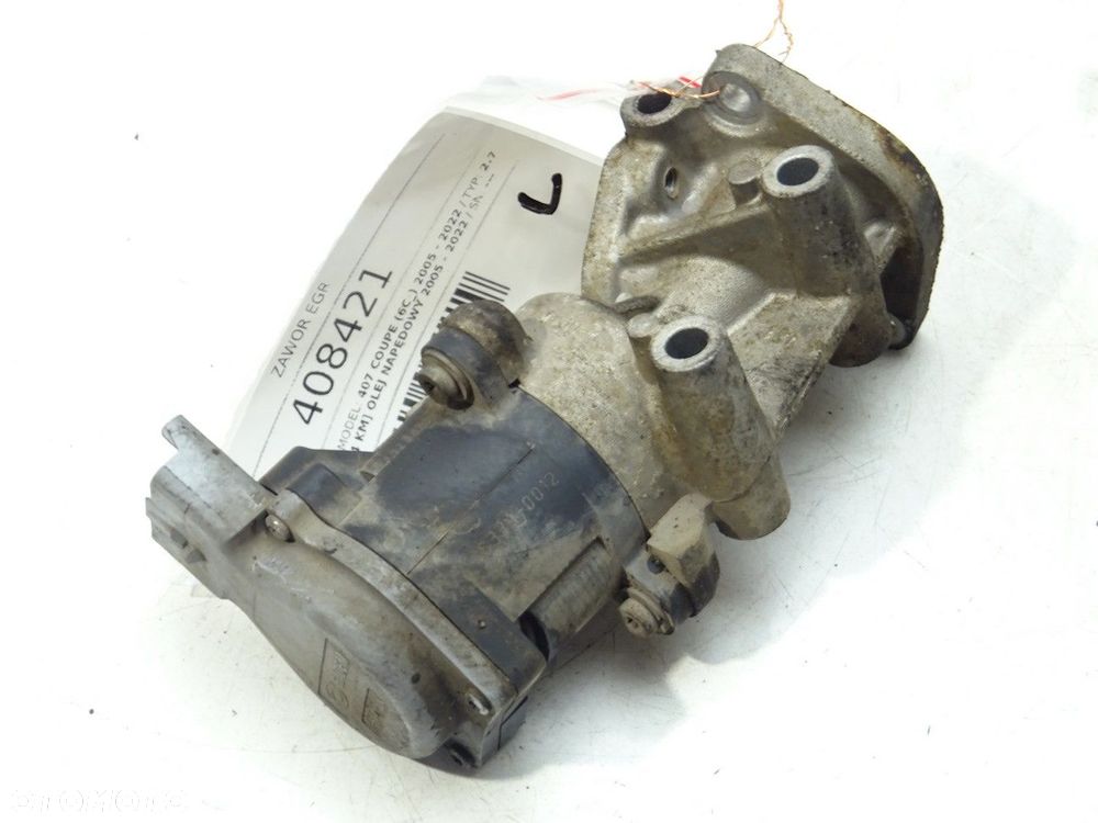 ZAWÓR EGR - 49.00 PLN - PEUGEOT 407 coupe (6C_) 2005 - 2022 2.7 HDi 150 kW [204 KM] olej napędowy - 3