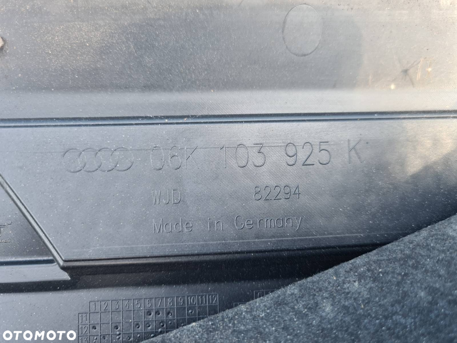 OSŁONA silnika kompletna AUDI A3 8V oryginał - 2