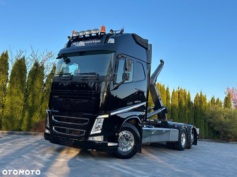 Volvo / FH 500 / 6X2 / HAKOWIEC / MEILLER -KIPPER 21-67/ Oś-SKRĘTNA-PODNOSZONA / - 1