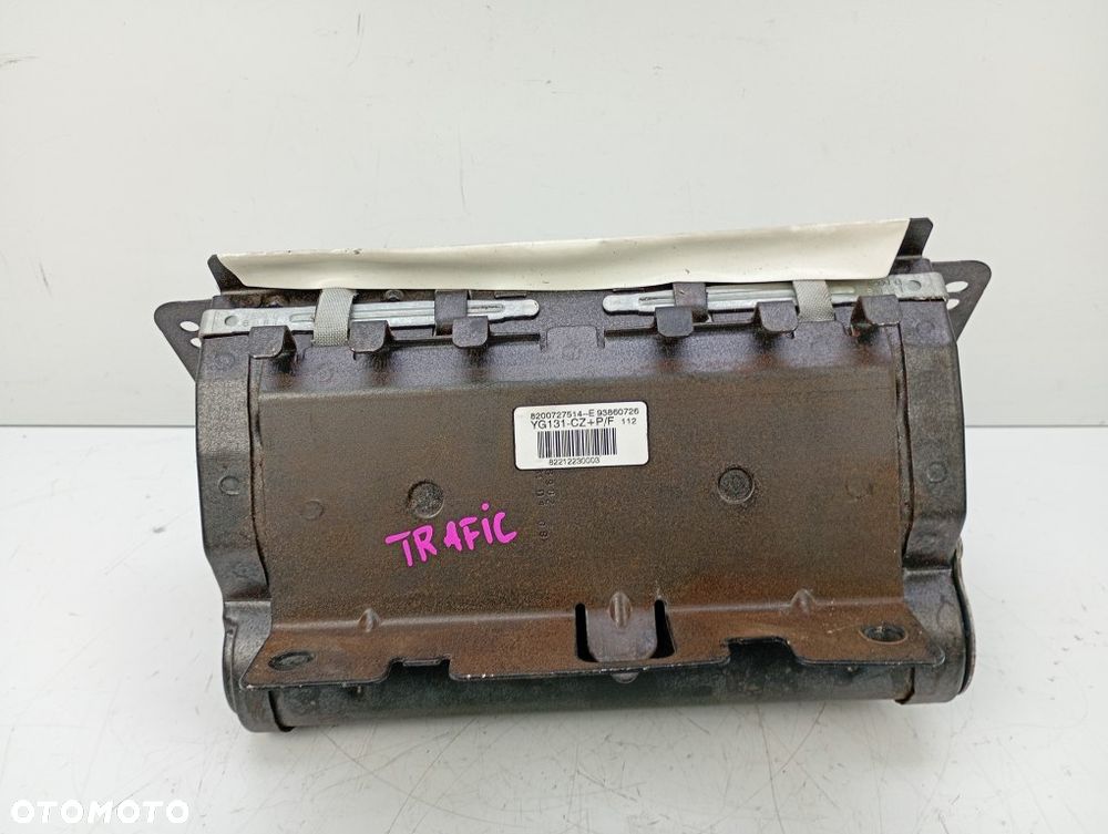 poduszka pasażera airbag opel vivaro A trafic II primastar 8200727514 93860726 - 4