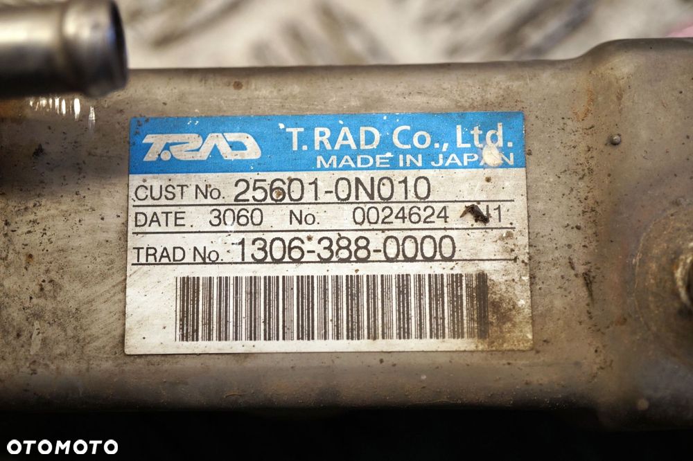 CHŁODNICA SPALIN EGR YARIS II 1.4 D4D 25601-0N010 TOYOTA 2005-2009 - 3