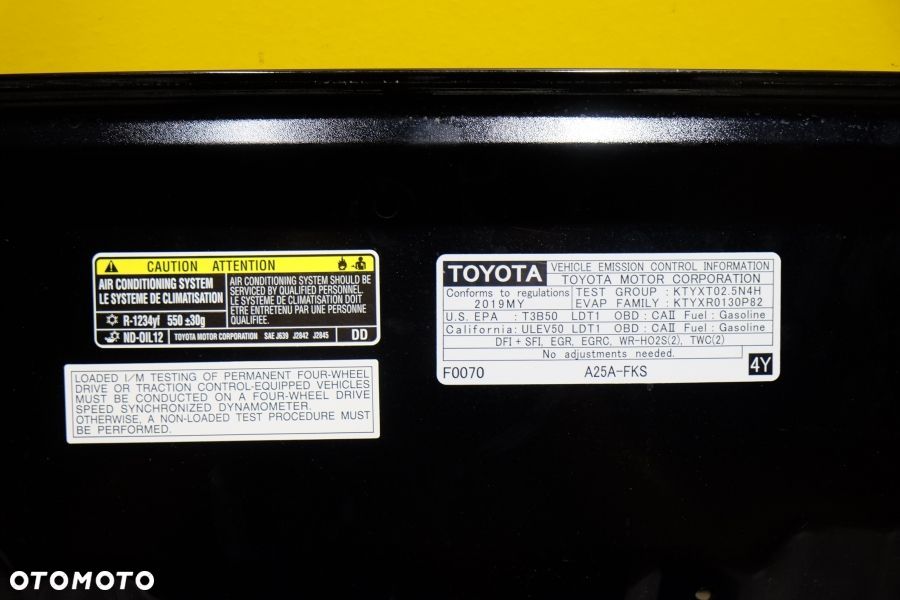 TOYOTA RAV4 2018 2019- MASKA POKRYWA ALU PRZÓD - 11