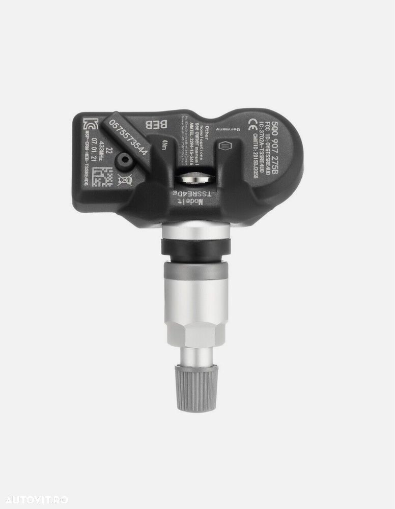 Set Senzori Senzor Presiune Roti Anvelope TPMS Vw Audi Skoda Porsche - 2
