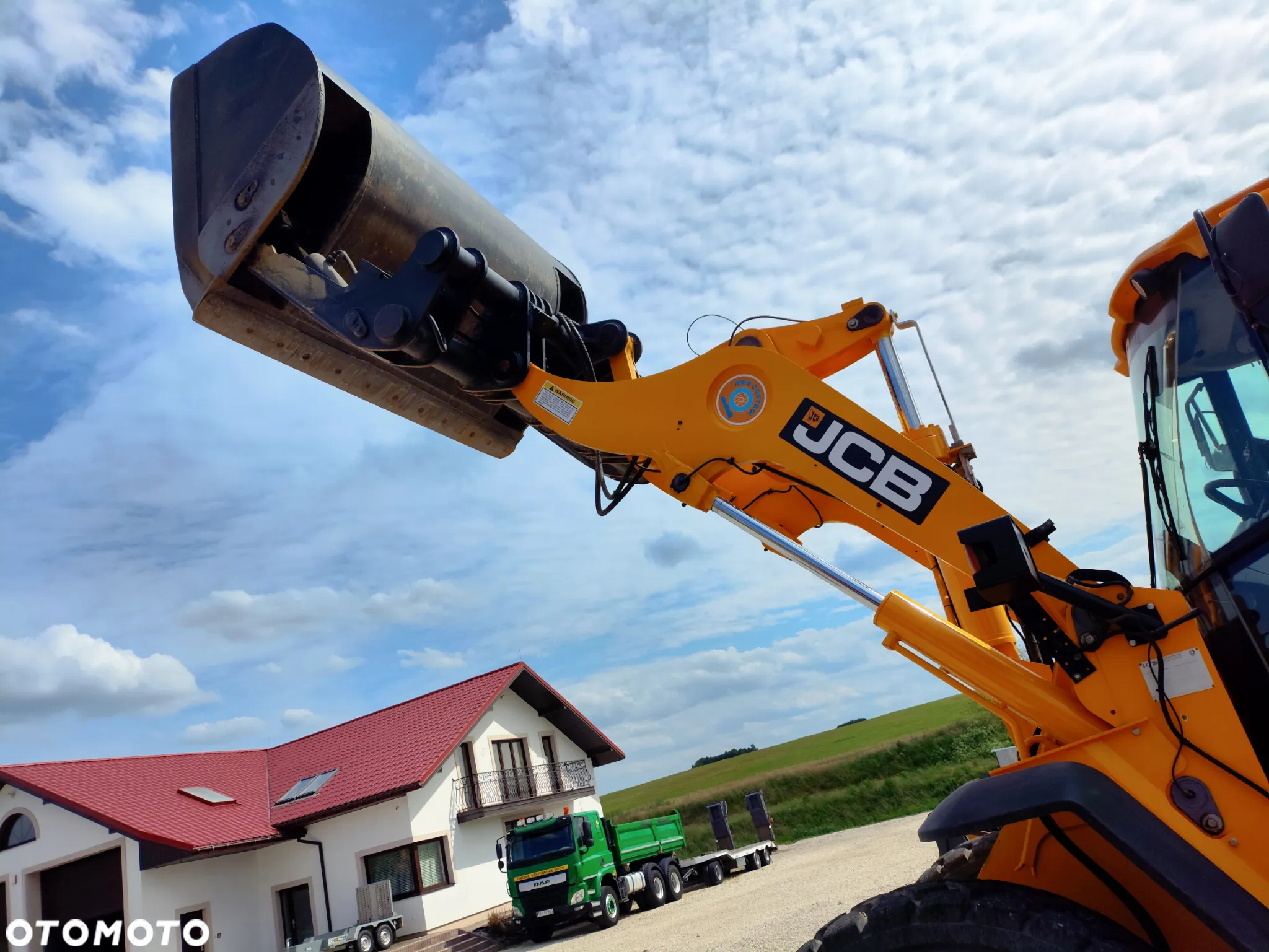 JCB 436Z/ ŁADOWARKA KOŁOWA / BEZ VAT /NOWE OPONY / WYSOKI WYSYP / SPROWADZONA  / - 30