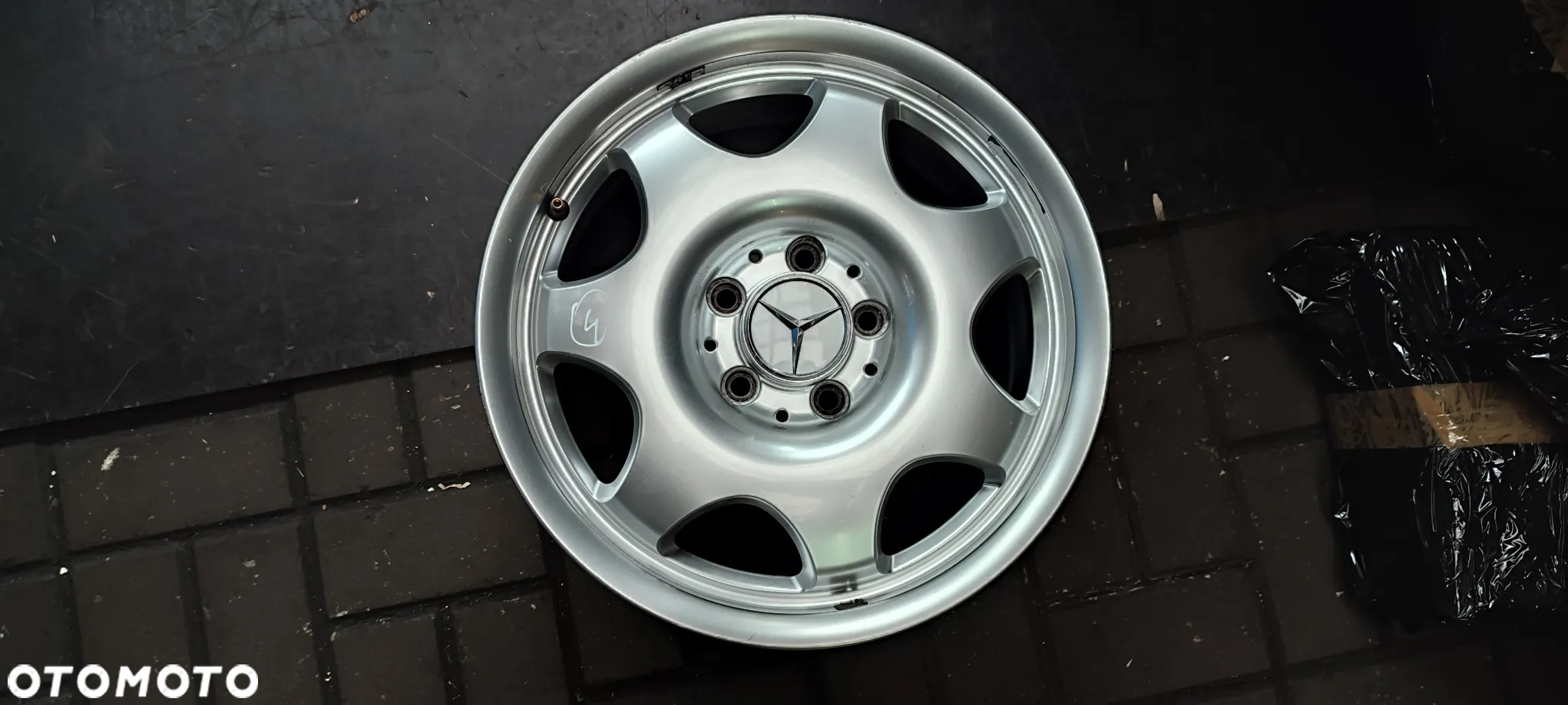 FELGI 5x112 7,5Jx16 CALI  ET42 MERCEDES W211 W212 KOMPLET - 5