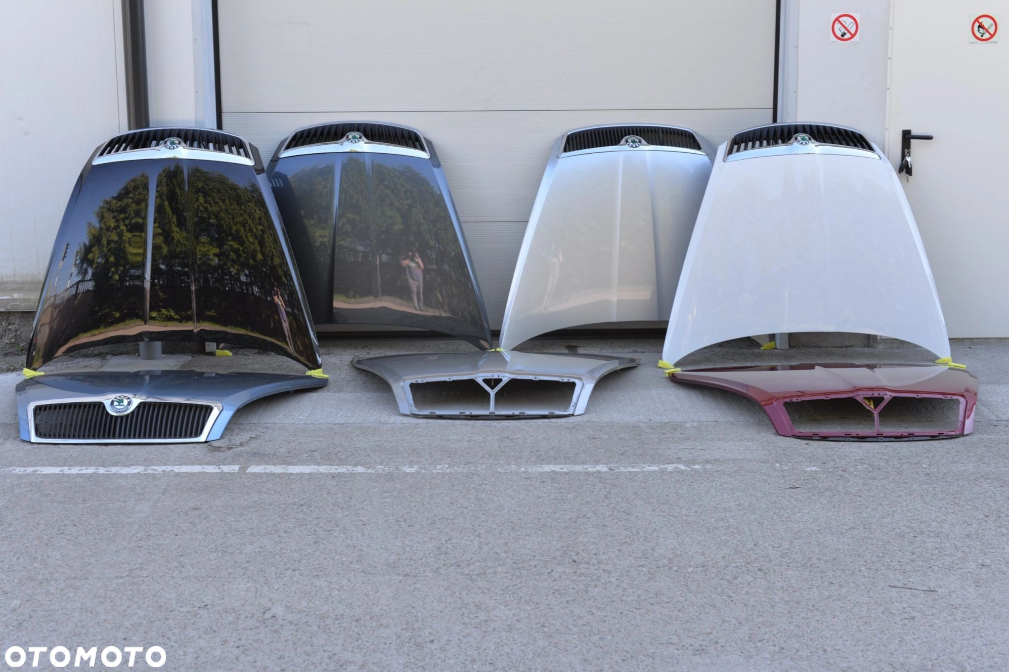 MASKA ZDERZAK GRILL BŁOTNIK LAMPA H7 XENON PAS BELKA SKODA OCTAVIA II 04-08 - 10