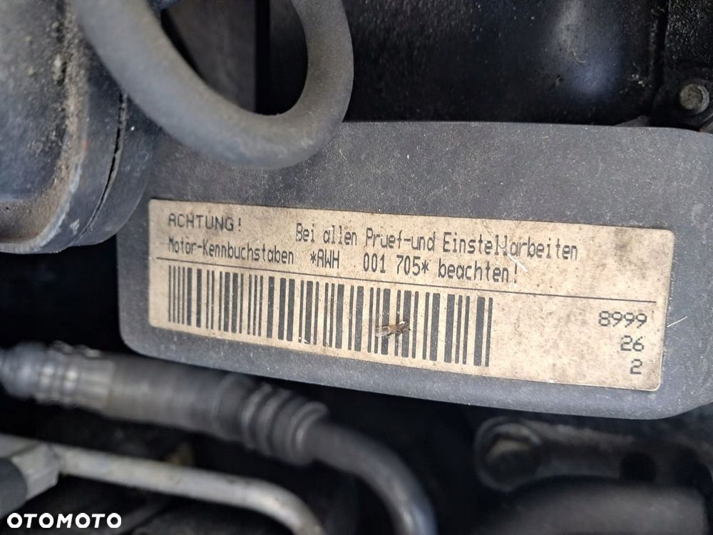 SILNIK VW NEW BEETLE 1.6 8V KOD SILNIKA AWH - 6