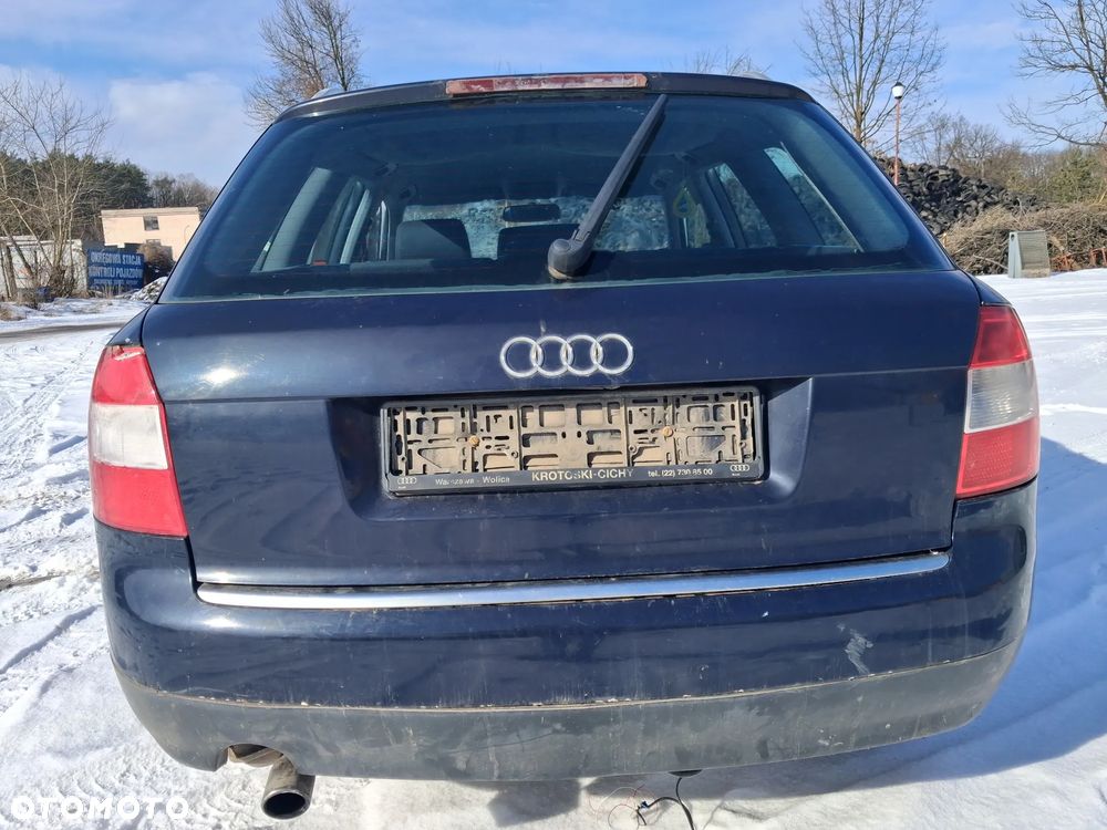 Audi A4 B6 Avant Kombi silnik 1.6 ALZ 8V 102 KM skrzynia biegów ENL drzwi klapa zderzak błotnik LY5K granatowy lampa zamek alternator rozrusznik wiązka przewód rura sterownik moduł zegary fis tempomat szyba lewarek boczek fotel niebieski panel mcperson zwrotnica belka sanki maglownica pompa mechanizm zamek zacisk kolektor lusterko tłumik wydech wykładzina tapicerka schowek głośnik wzmacniacz harman atrapa osłona listwa bagażnika małysz WSZYSTKIE CZĘŚCI NA CZĘŚCI - 12