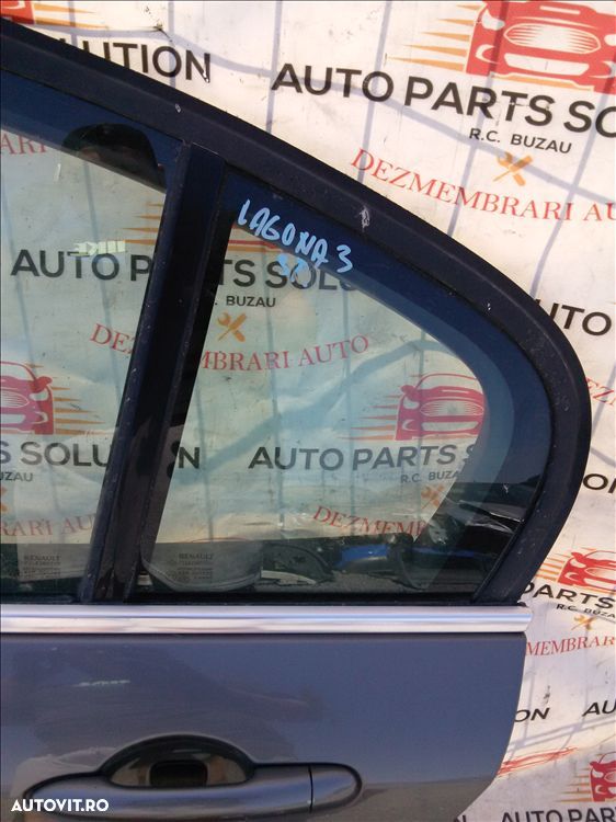 coltar geam usa stanga spate renault laguna 3 - 1
