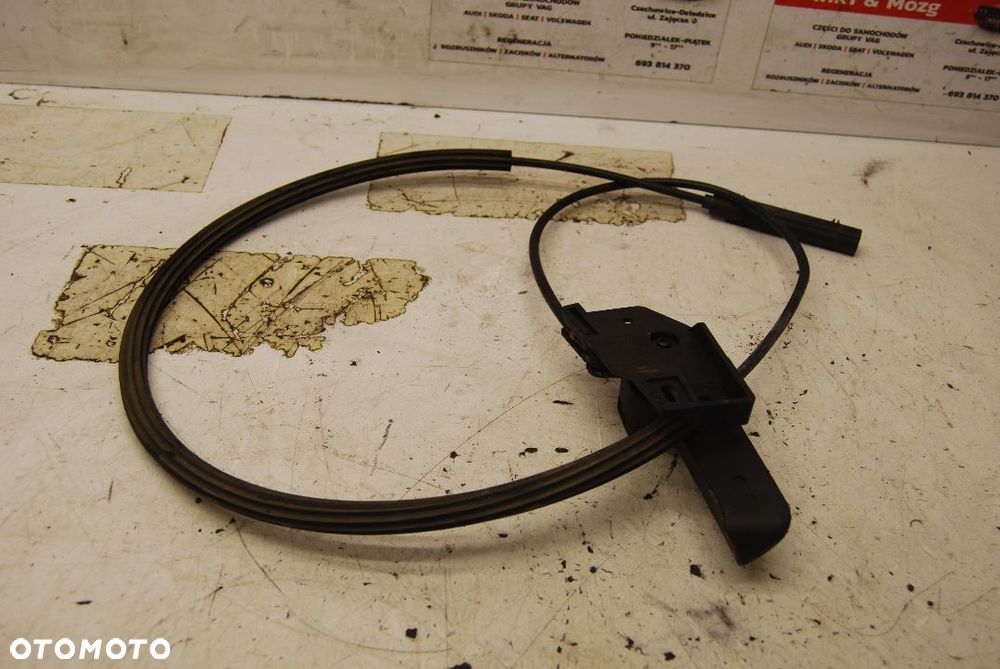 UCHWYT OTWIERANIA MASKI LINKA 1J1823633A VW TOURAN GOLF AUDI SEAT SKODA FABIA II 1Z1823536 1J1823633 VW POLO IV 6Q1823026 - 1