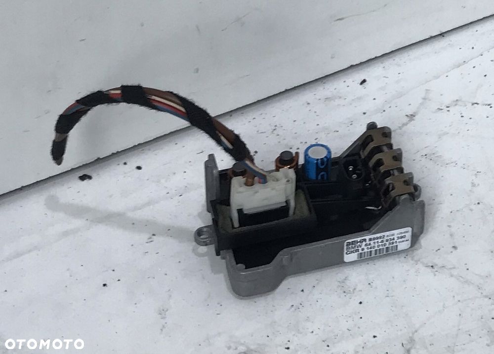 REGULATOR DMUCHAWY 6934390 OPORNICA JEŻ BMW E65 - 1