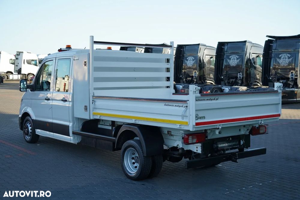 Volkswagen CRAFTER / BASCULATOR DIN ALUMINIU / DUBLU / MANUAL / PE ȘENILE / IMPORTAT - 17