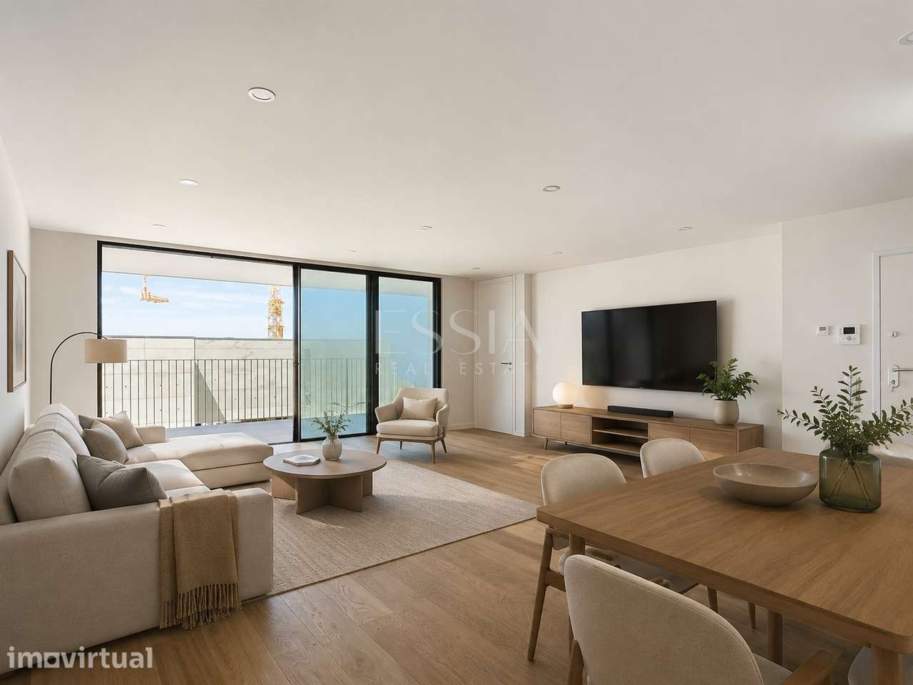 Apartamento T3 com varandas próximo ao mar em Canidelo, Vila Nova Gaia - Grande imagem: 3/37