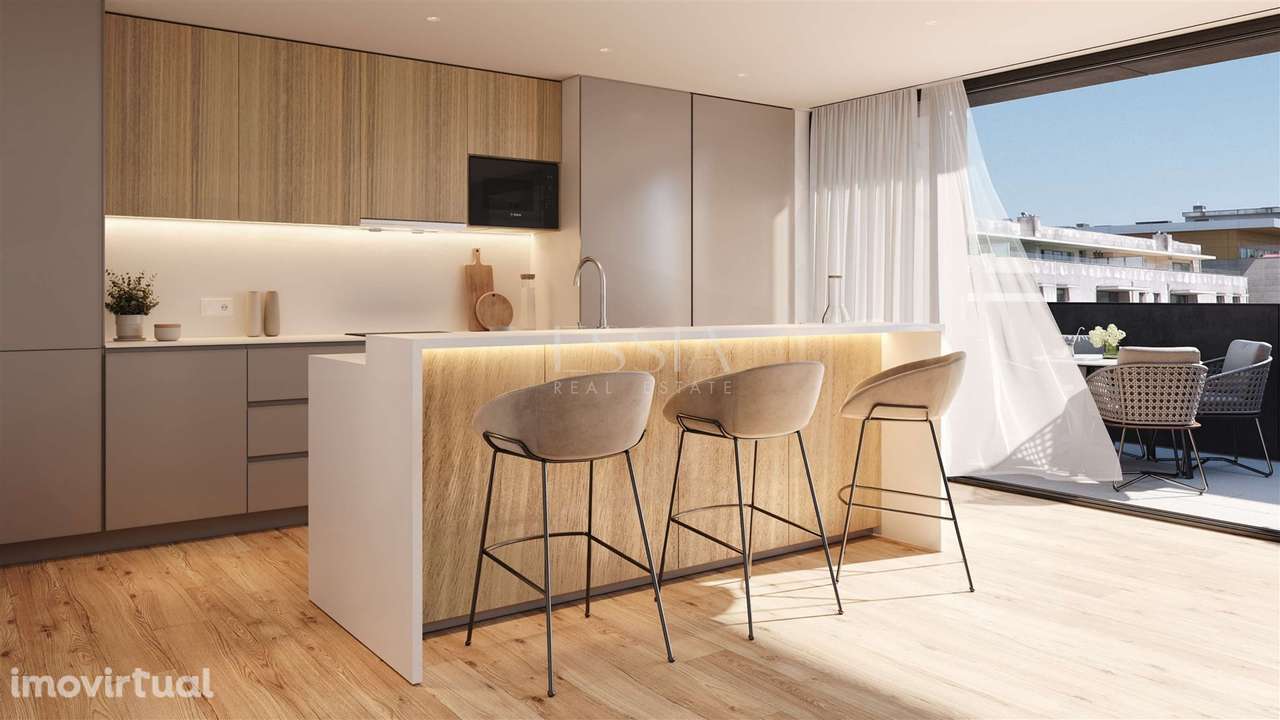 Apartamento T2 Duplex com Vista Mar em Leça da Palmeira - Grande imagem: 4/16