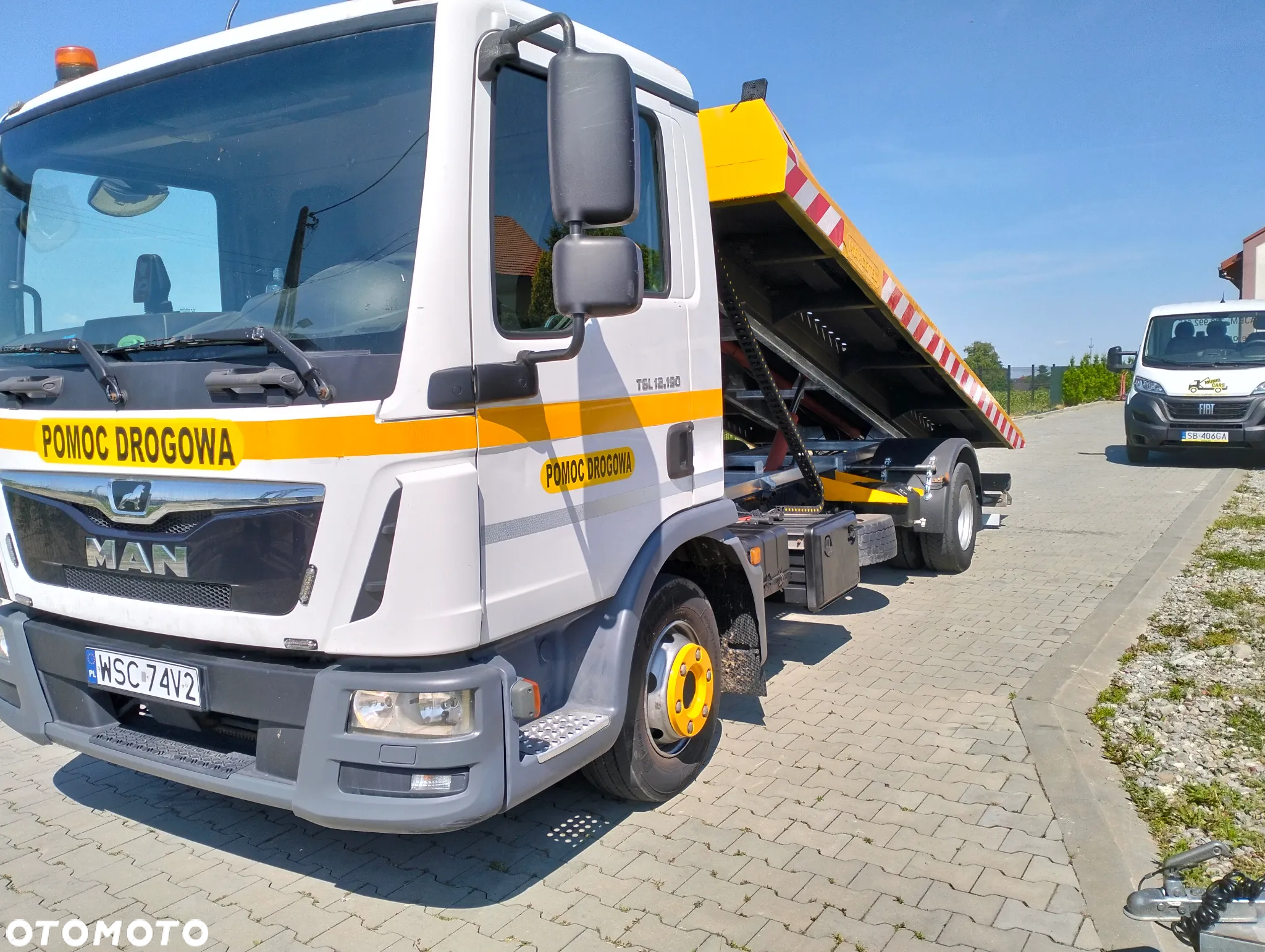 MAN TGL 12 190 Pomoc drogowa, abshlepp laweta holownik - 2
