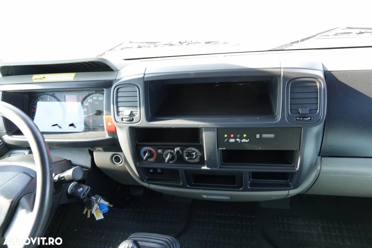 Renault CABSTAR NT 400 / LIFTING 18 METRI / SOCAGE T318 ridicator de cosuri / COS 2 PERSOANE - 225 kg / DUPA CONTRACTUL DE SERVICE - 33