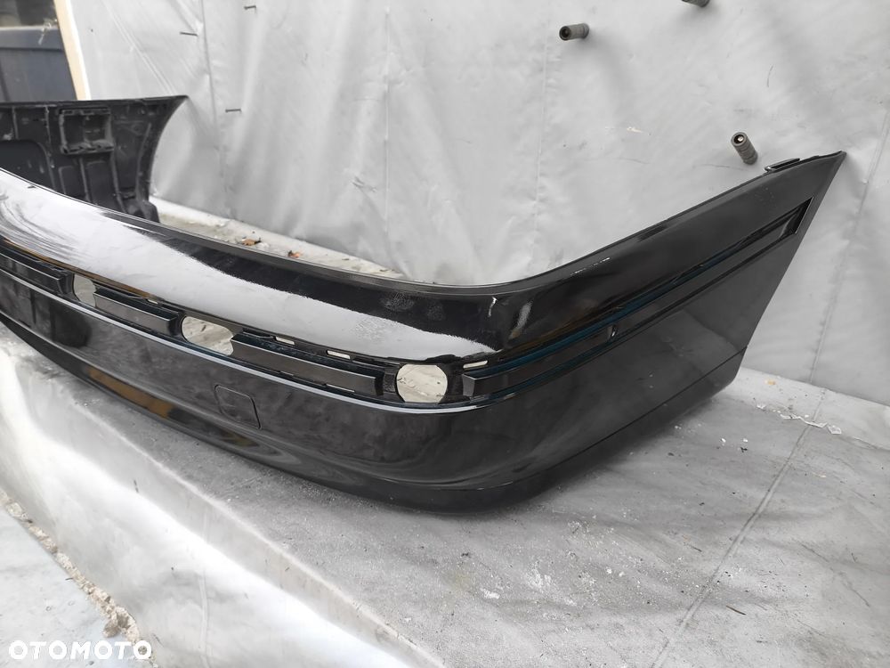 BMW 5 E39 SEDAN ZDERZAK TYLNY TYŁ BLACK SAPPHIRE METALIC - 2