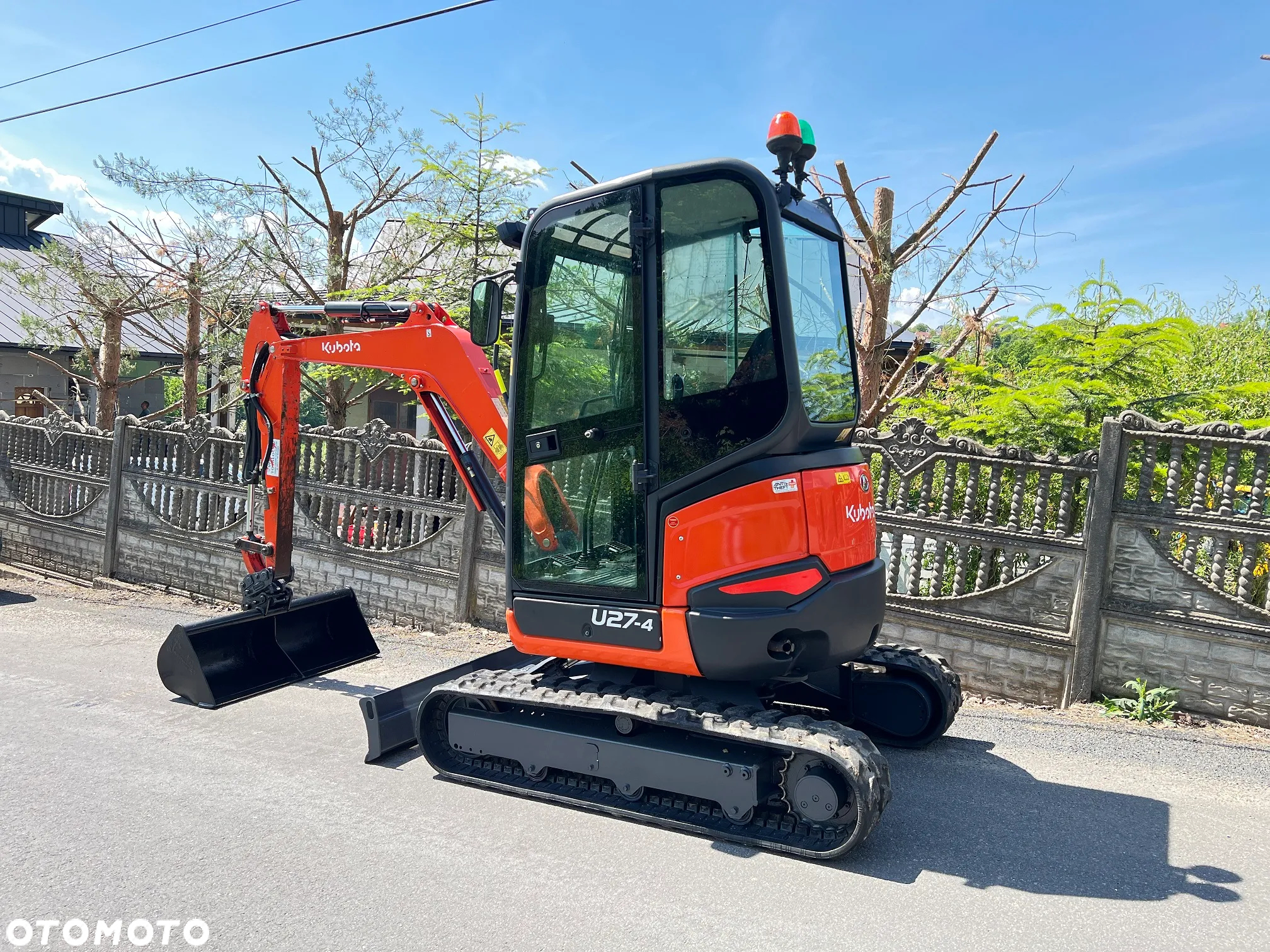 Kubota U27-4 * Mini Koparka Kubota U27 * 3 Tony * Zerowy Obrys * Stan IDEALNY * - 4