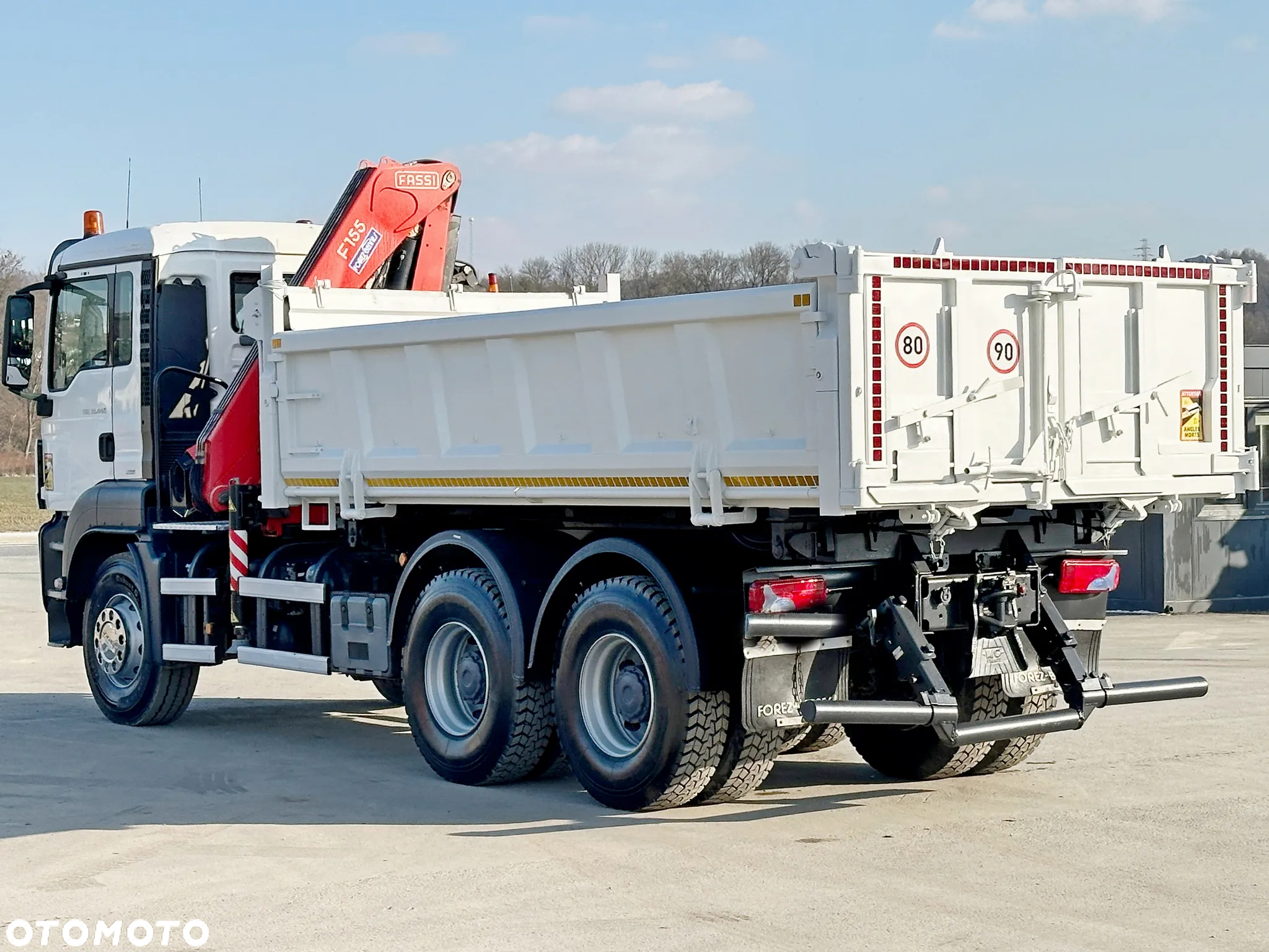MAN TGS 33.440 * WYWROTKA 4,90 m * FASSI F155A.0.22 + PILOT / 6x4 - 5