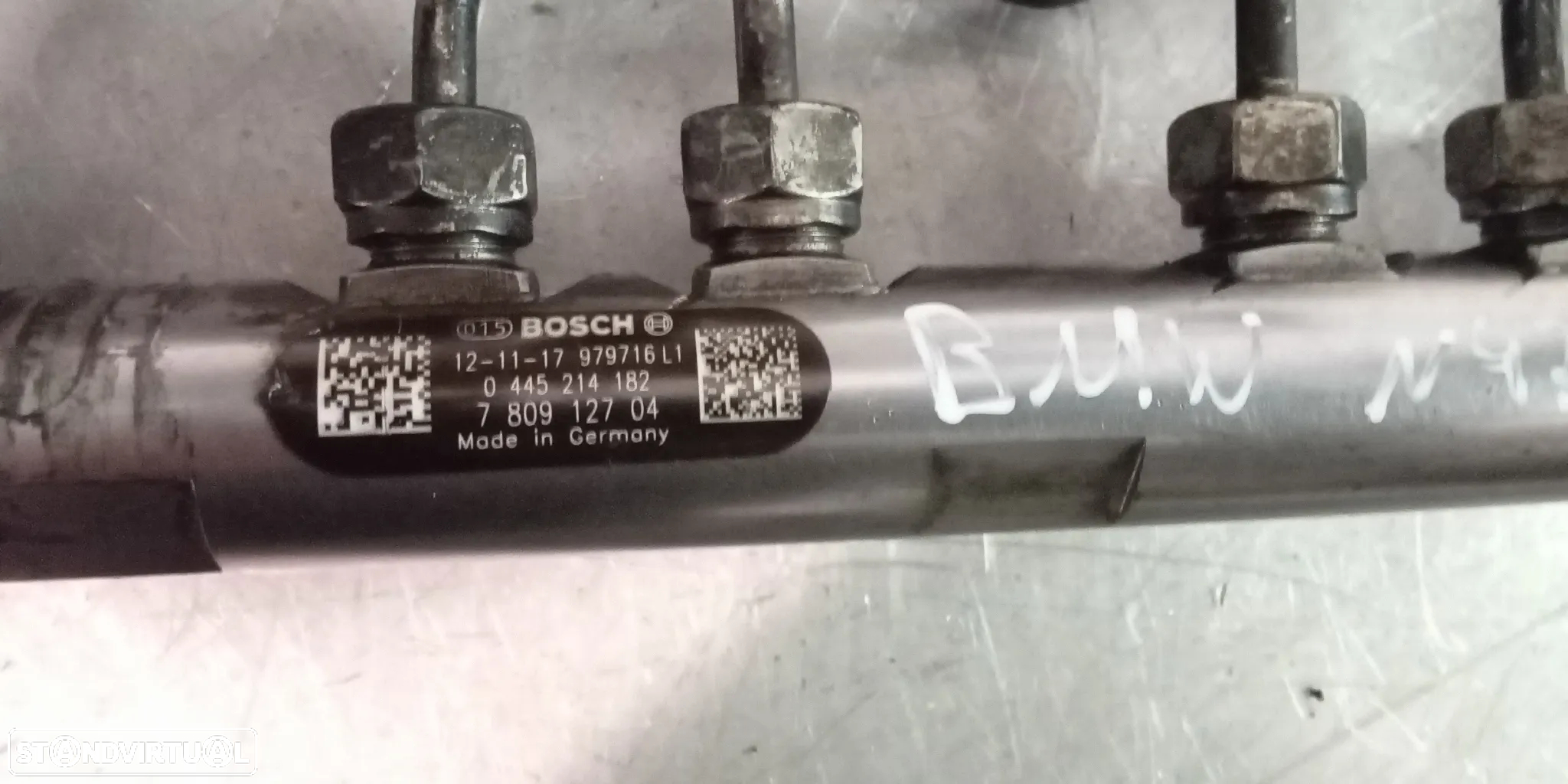 RAMPA / REGUA DE INJECÇÃO BMW 2.0D N47 F20 F30 0445214182 780912704 - 2