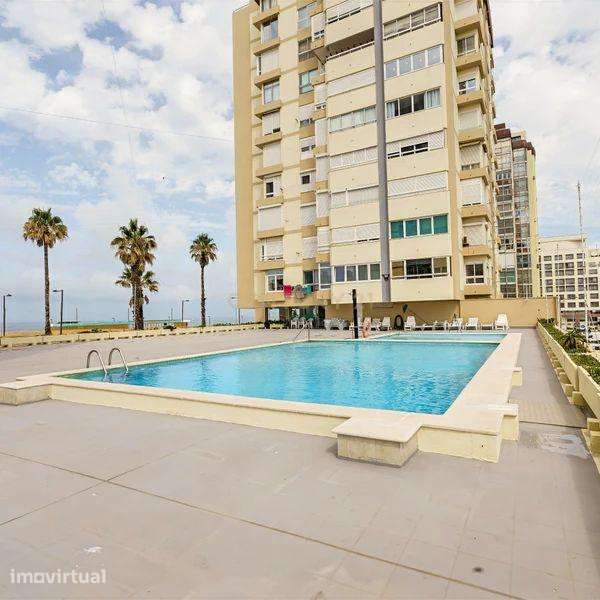 Apartamento T2, Costa da Caparica, 1ª linha de praia - Grande imagem: 2/36