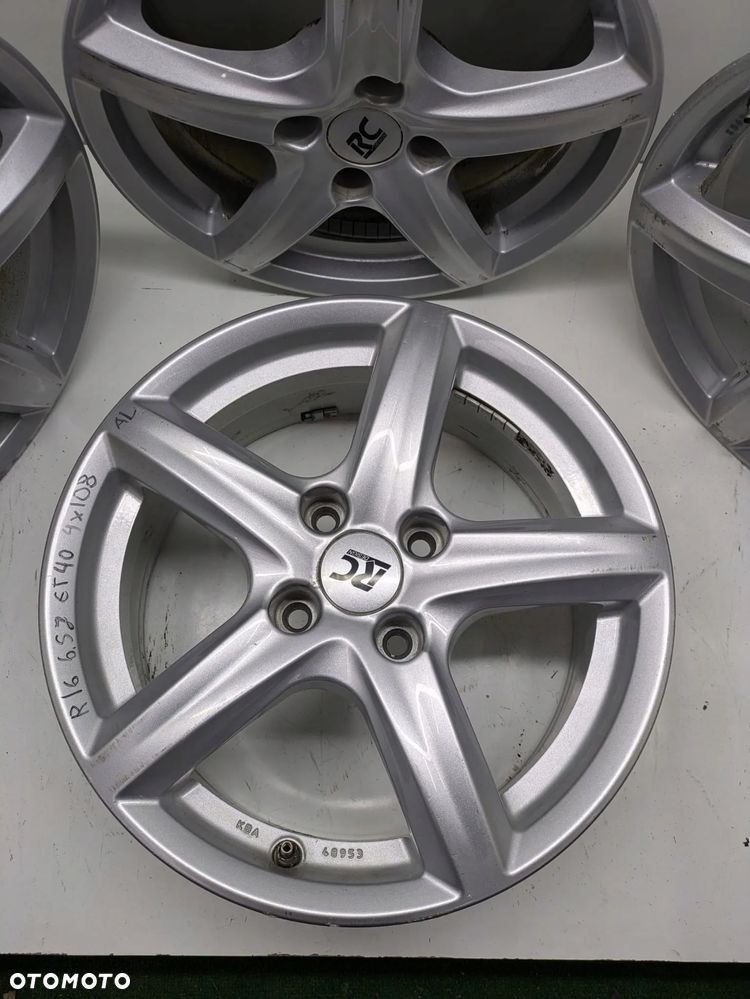 Alufelgi Felgi Aluminiowe R16 4x108 Et40 Ford Opel Peugeot Citroen - 4