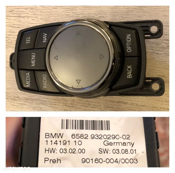 Vand set comenzi clima joystick idrive panou ceramic bmw F01 F10 F02 - 2