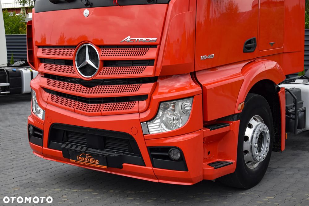 Mercedes-Benz ACTROS 1848 / EURO 6 / TEMPOMAT / KLIMATYZACJA / SERWISOWANY / SPROWADZONY - 9