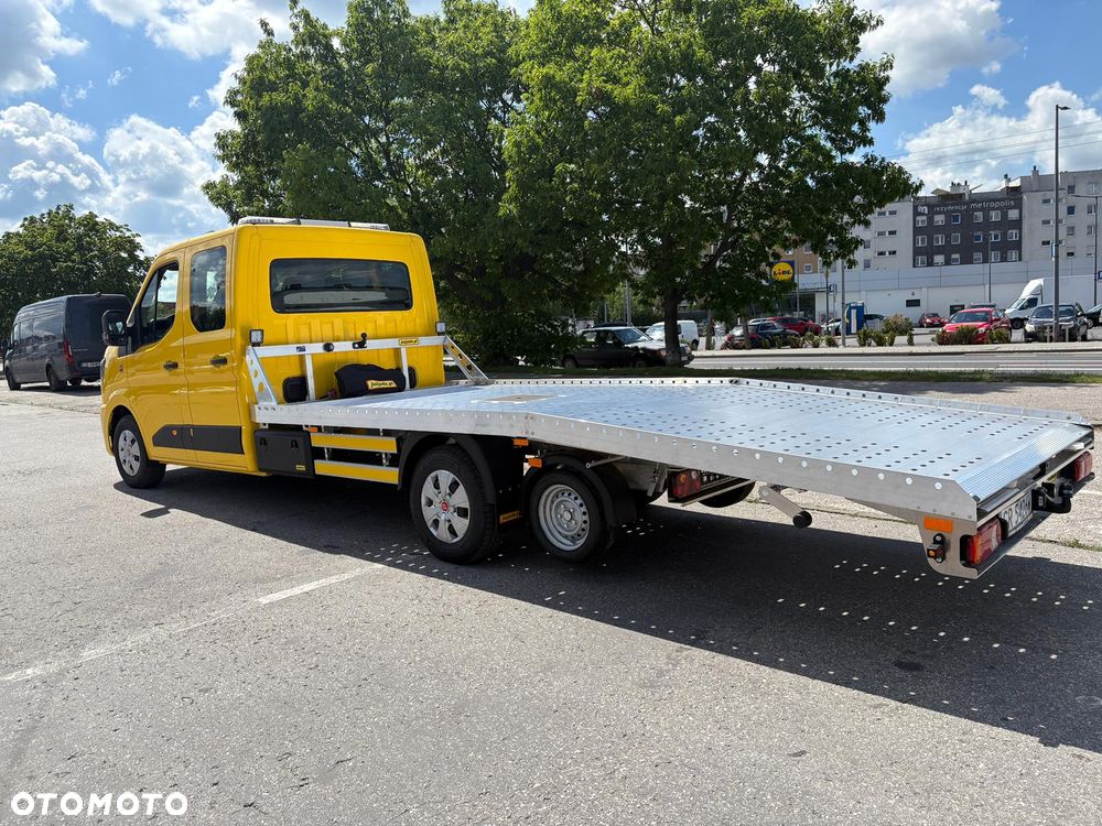 Renault Master Fabrycznie Nowy Automat Dubel Kabina 7 osób PPP Pomoc Drogowa Pojazd Specjalny - 7