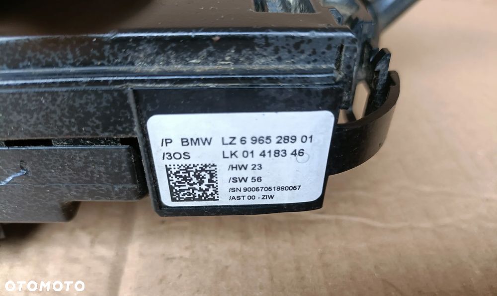 BMW E90 05-12 r. przełącznik zespolony manetki 6965289-01 + - 5