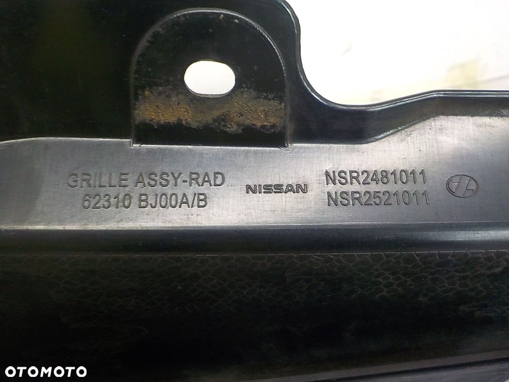 NISSAN NV200 GRILL ATRAPA CHŁODNICY 62310BJ00A - 11