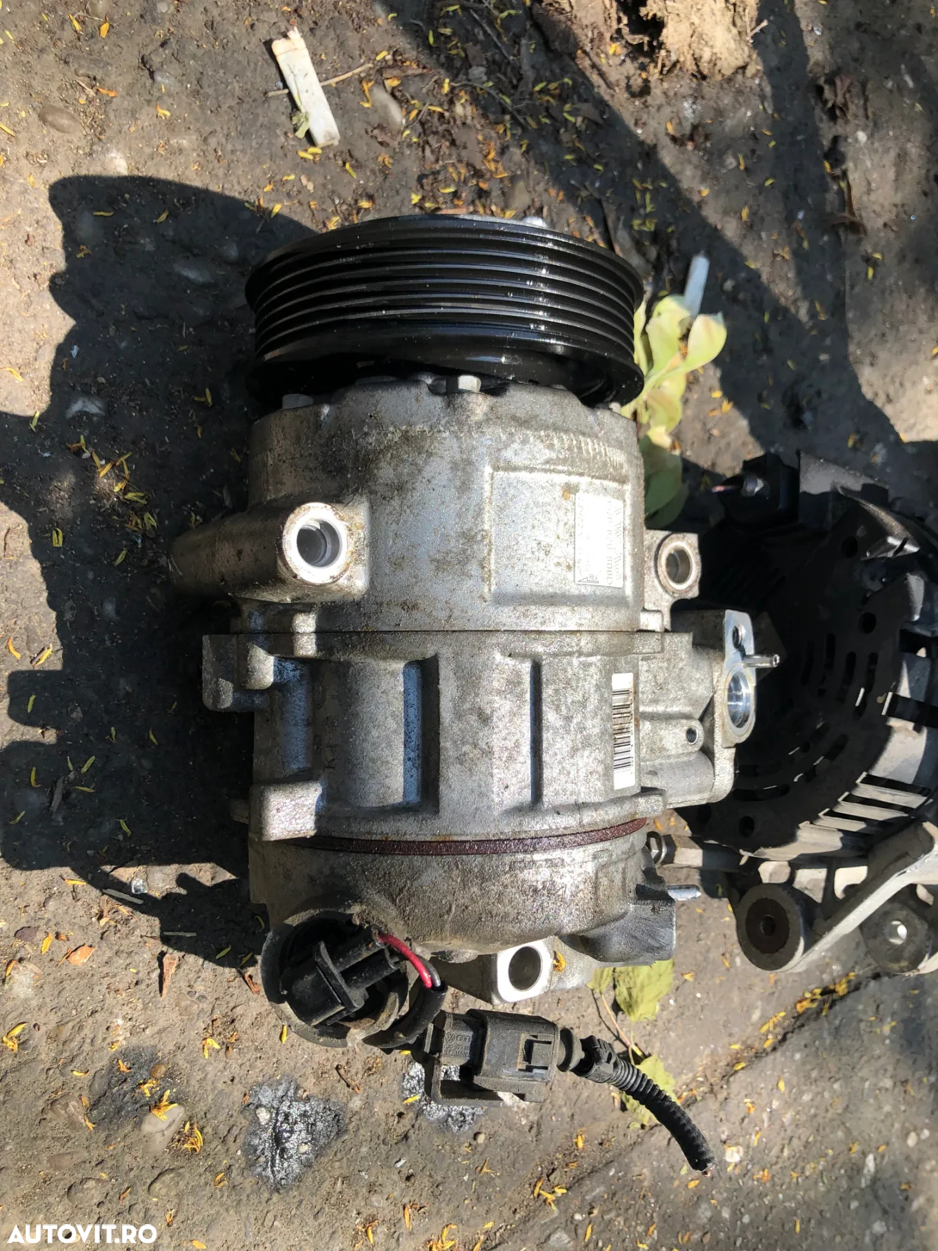 Compresor AC Clima Skoda Fabia VW Polo Seat Ibiza Cordoba 1.4 benzina - 4