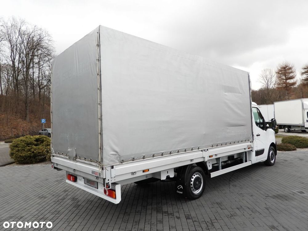 Renault MASTER PLANDEKA 10 PALET TEMPOMAT LEDY PNEUMATYKA KLIMATYZACJA  165KM - 4