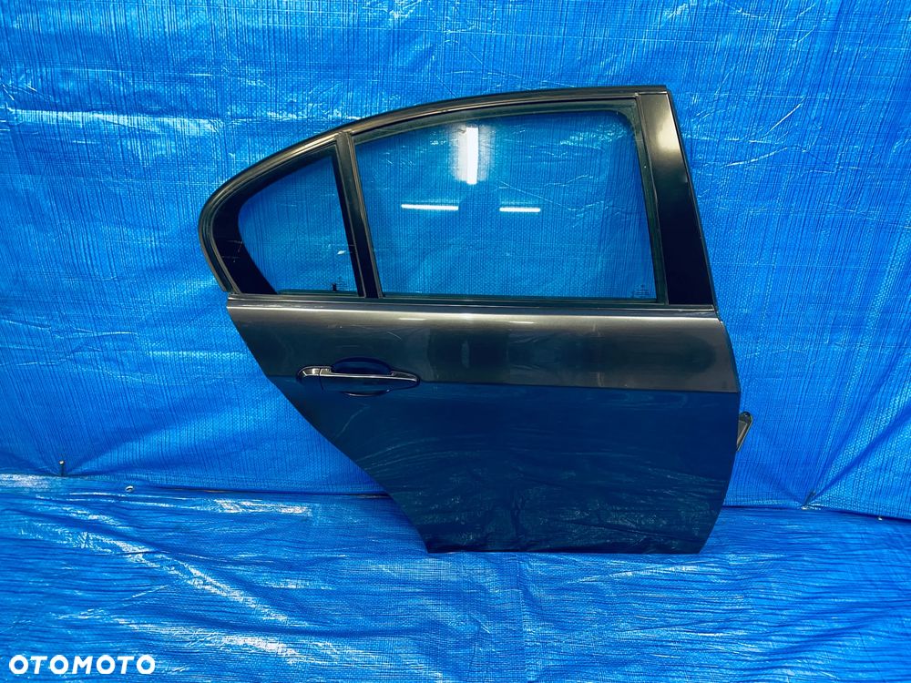 DRZWI PRAWE PRAWY TYŁ TYLNE KOMPLETNE BMW E90 SEDAN 07R ; LAKIER A22 ORYGINAŁ EUROPA - 3