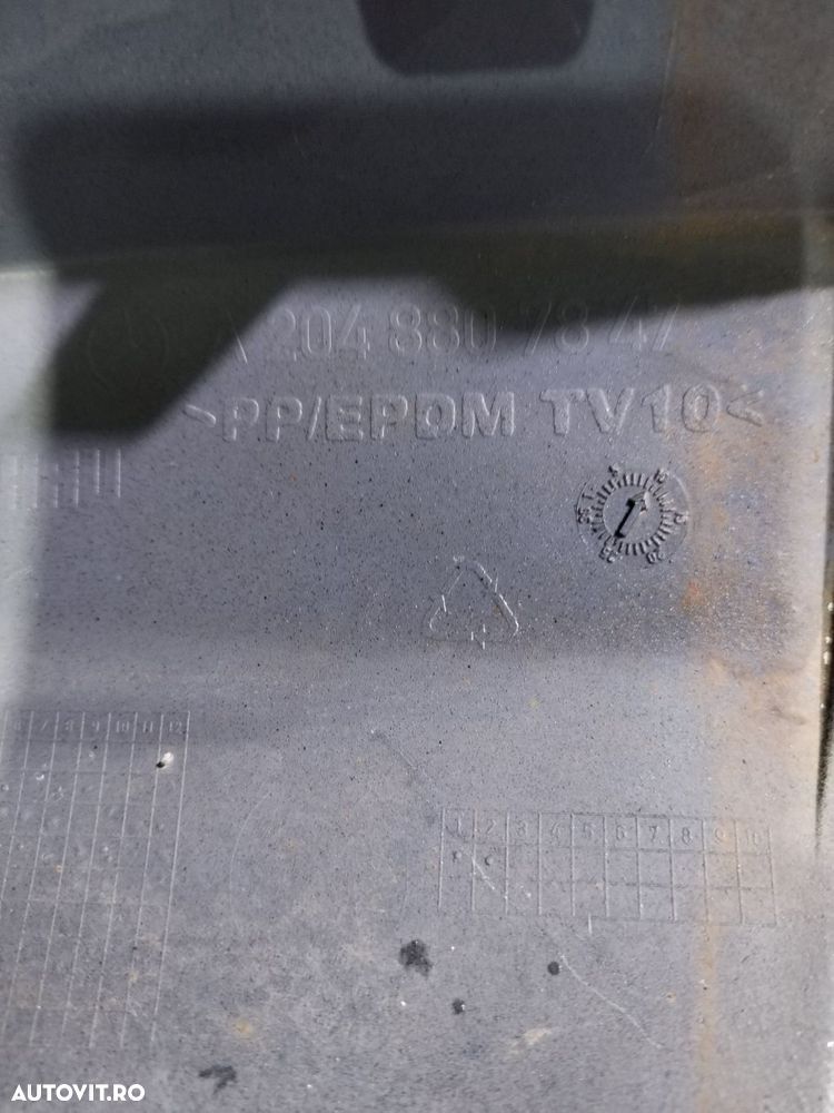 Bara fata Mercedes C-Class W204 AMG, facelift, 2010, 2011, 2012, 2013, 2014, cod origine OE A2048807847. 10128 - 14