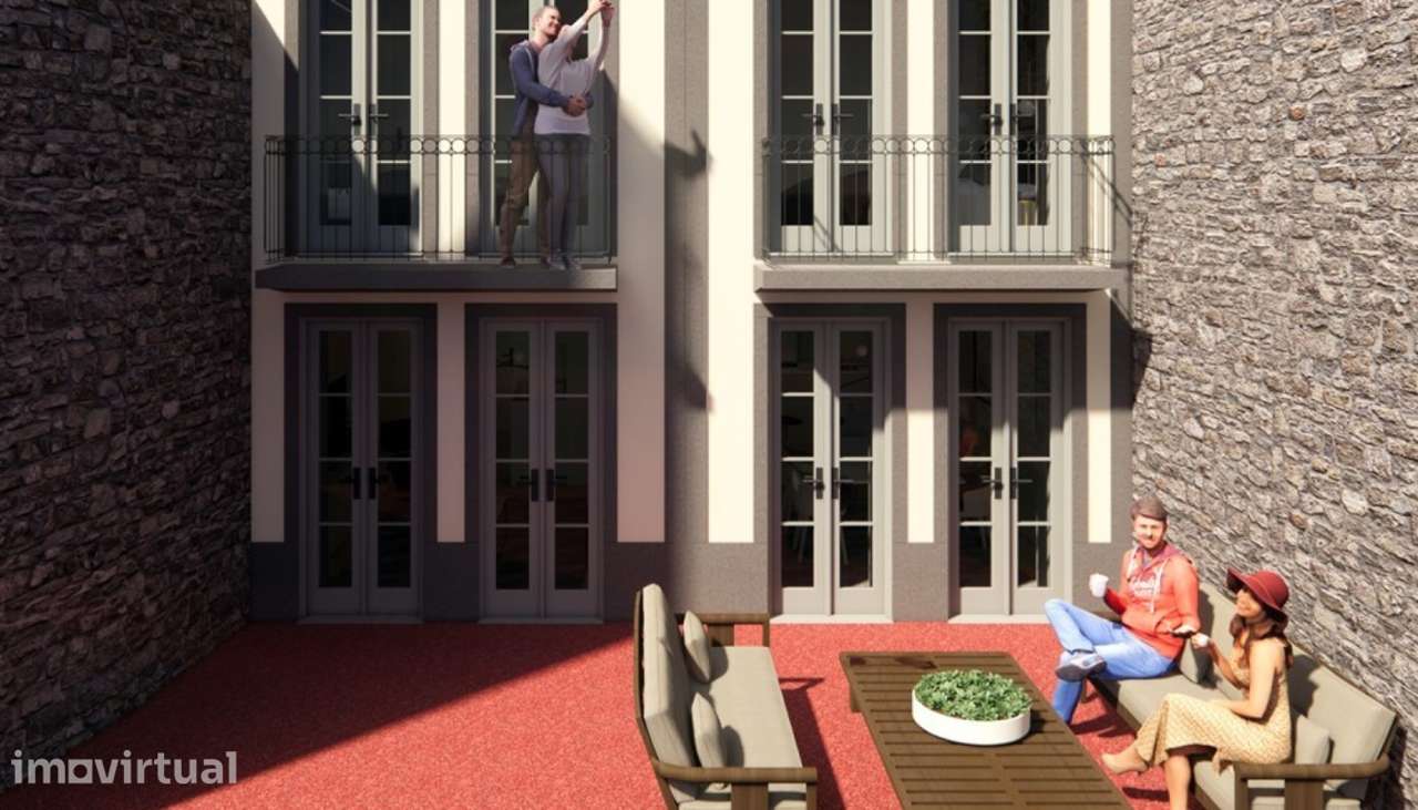 Apartamento T2+1 Duplex com terraços no centro histórico do Porto - Grande imagem: 5/19
